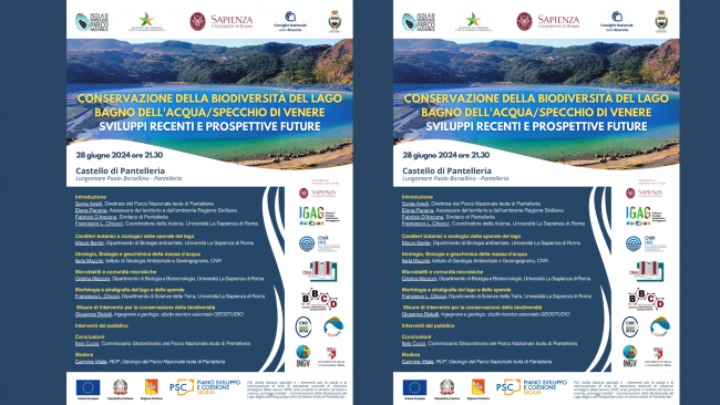 Pantelleria, il 28 giugno il convegno 