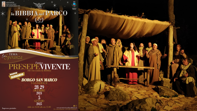 Valderice, dal 28 dicembre il presepe vivente 