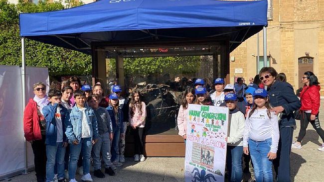 Gli alunni del 2° Circolo presenti alla Manifestazione “Memoria Nostra”