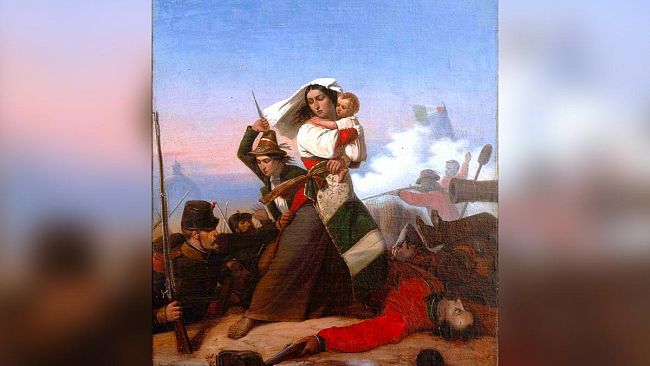 Marsala, Un dipinto del Centro Studi Garibaldino per la copertina di una pubblicazione olandese