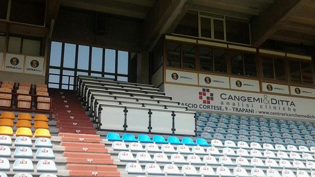 TRAPANI – Nuova tribuna stampa al Provinciale