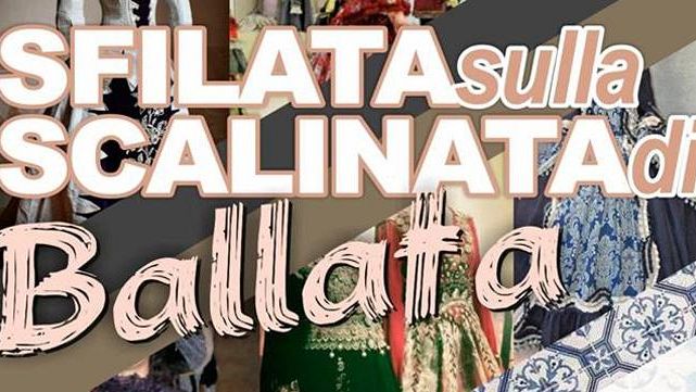 Trapani: Sfilata sulla scalinata di Ballata