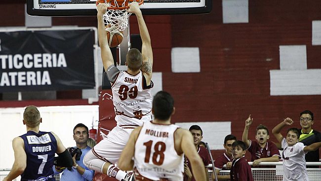 Pallacanestro Trapani, Simic in prestito a Rieti