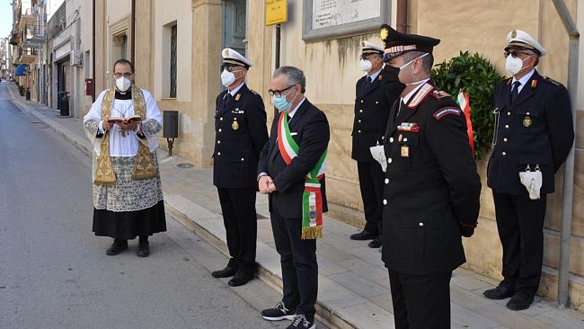 Partanna, cerimonia del 4 novembre