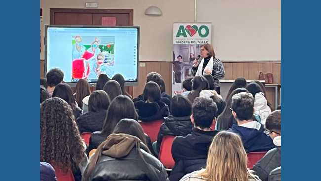 Mazara, I.I.S.S. R. D'Altavilla affronta il tema della gentilezza e del volontariato con AVO e Demetra