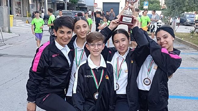 ​I campioni nazionali della Pardo a Palermo alla giornata dello sport scolastico