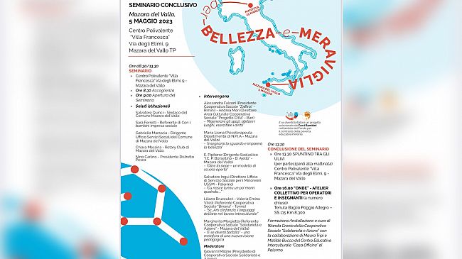 A Mazara l'evento finale del Progetto Nazionale 