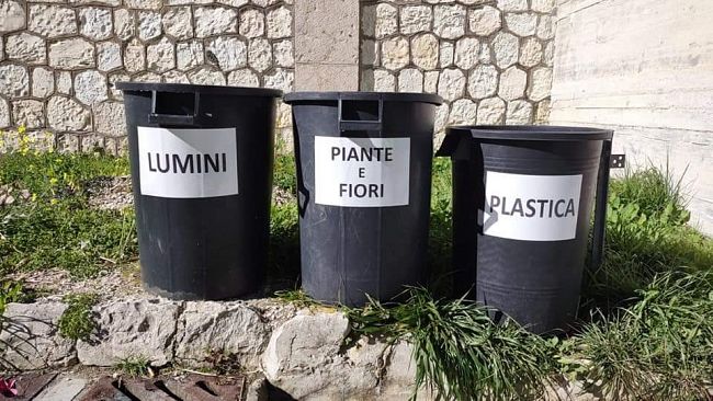 Calatafimi, al via il servizio di raccolta differenziata nel Cimitero Comunale 