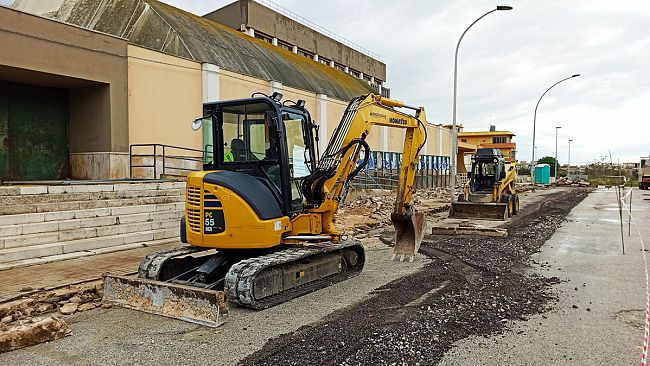 Marsala: iniziati i lavori per il nuovo parcheggio in zona Stadio