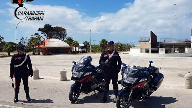 Marsala, stretta sui controlli.  Denunce e sanzioni da parte dei carabinieri