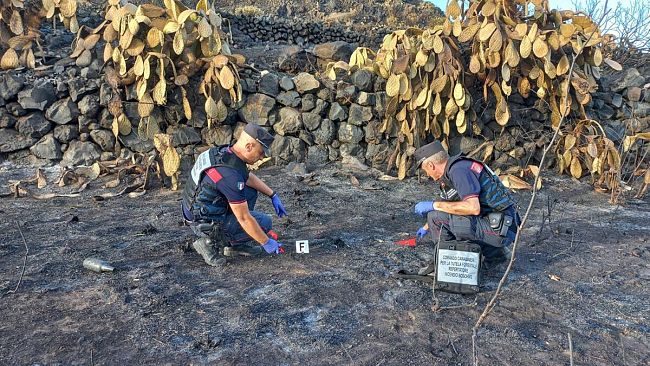 Pantelleria, denunciato il presunto responsabile di un incendio