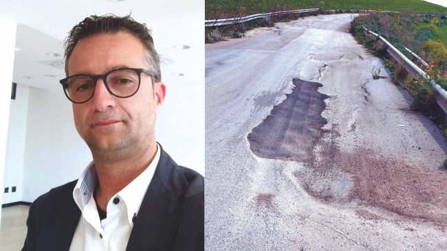Salemi, Verde (Gruppo Misto) porta in Consiglio comunale la problematica dello stato in cui versano le strade cittadine 