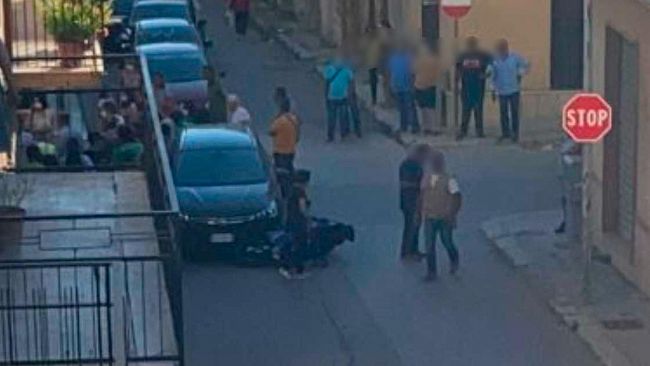 Partanna, ferito un centauro