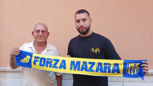 Mazara calcio: riconfermato il difensore Sfar Omar