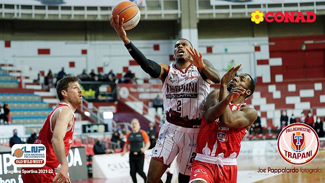 La Pallacanestro Trapani esce sconfitta dalla gara contro Pistoia. Finisce 69-73