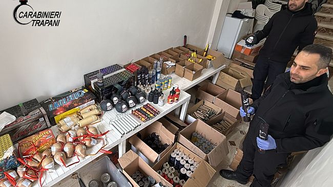 operazione-last-delivery-nel-trapanese-sequestrati-oltre-200-chili-di-esplosivo-in-un-laboratorio-artigianale