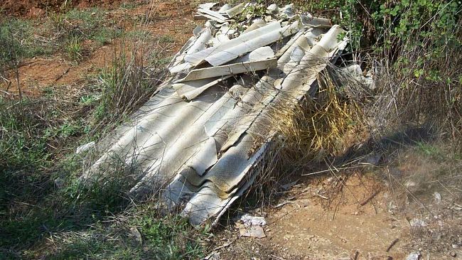 SALEMI – Al via la rimozione dei rifiuti in amianto