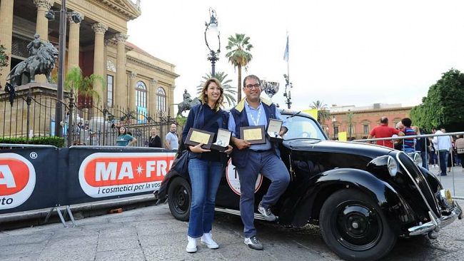 Tutto campobellese il podio dela Targa Florio 2018