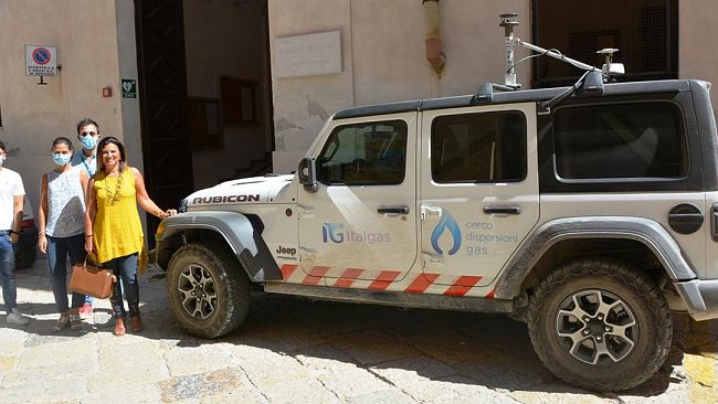 Mazara, progetto di Italgas “PicarroSurveyor” per il controllo e monitoraggio delle reti gas