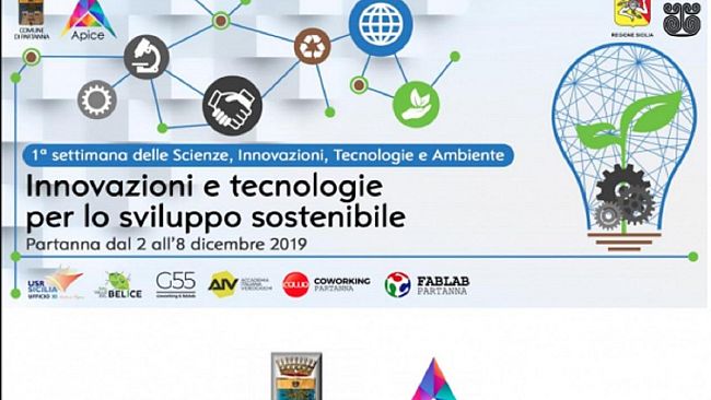Partanna, al via la Settimana delle Scienze, Innovazioni, Tecnologie e Ambiente
