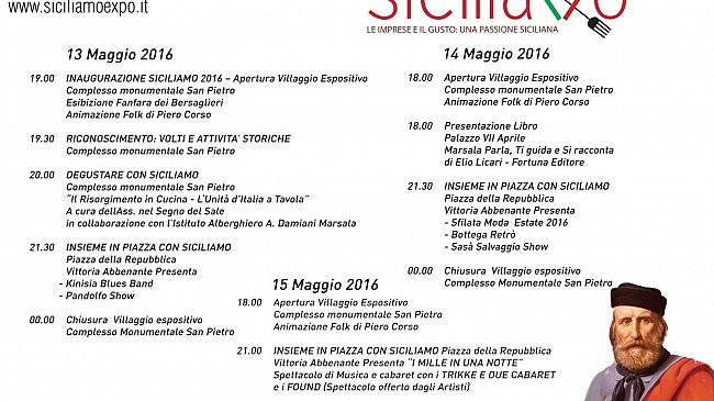 Marsala, oggi si inaugura “Siciliamo”