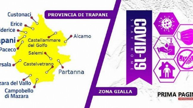 Coronavirus, stabili i positivi nel trapanese. Un decesso nelle ultime 24 ore