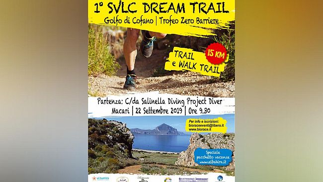 Trail Running: Domenica il SVLC Dream TRAIL Golfo di Cofano tra i comuni di  San Vito Lo Capo e Custonaci