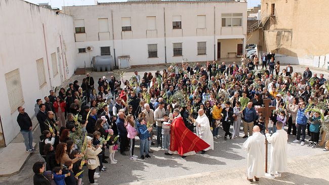 Mazara, la Parrocchia Sacro Cuore in Santa Maria di Gesù celebra l'inizio della Settimana Santa
