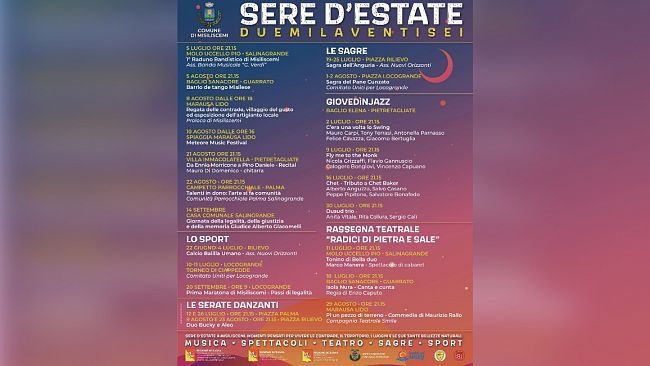 Misiliscemi: un’estate ricca di eventi per valorizzare identità, cultura e comunità