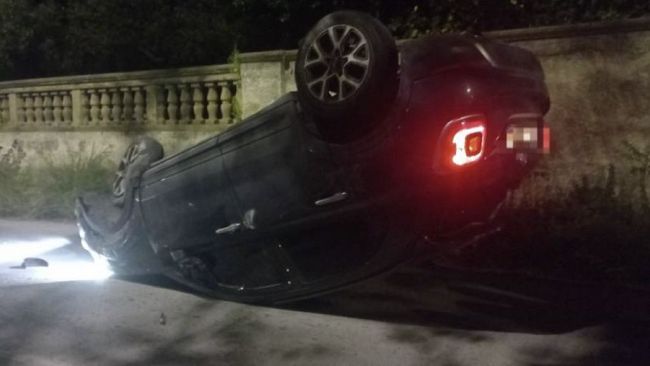 ​Auto si ribalta, sfiorata strage nel Marsalese
