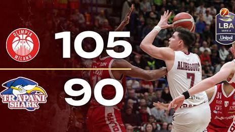 Trapani Shark, granata sconfitti a Milano