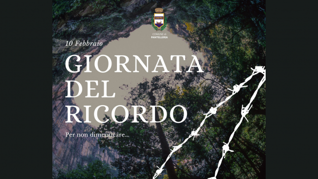 Pantelleria, Giornata del ricordo delle vittime delle foibe: il messaggio dell'Amministrazione comunale