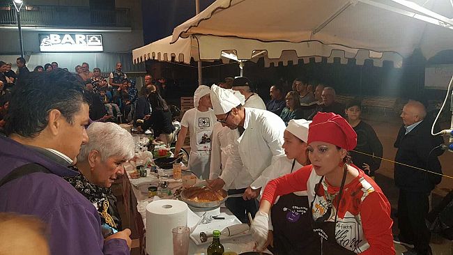 Grande successo di pubblico a BORGATA COSTIERA per il COOKING SHOW