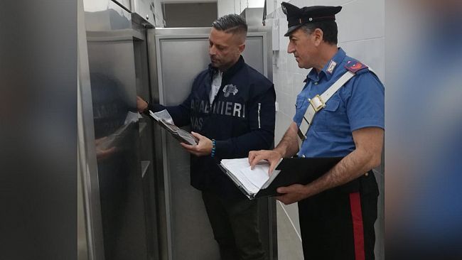 Trapani: nuovi controlli igienici sanitari eseguiti dai Carabinieri del NAS