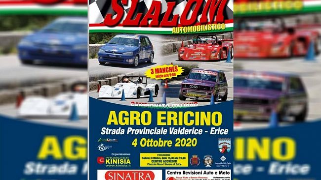 Erice, al via la 18esima edizione dello slalom agro ericino