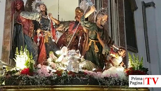 Misteri 2018, oggi la seconda “Scinnuta”