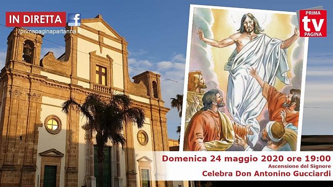 Partanna, Domenica 24 maggio ore 19:00 Santa Messa in diretta streaming