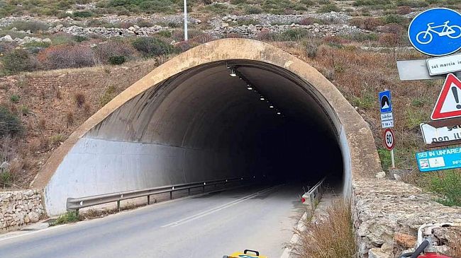 Approvato progetto esecutivo per la nuova illuminazione della galleria Scindo Passo a Favignana