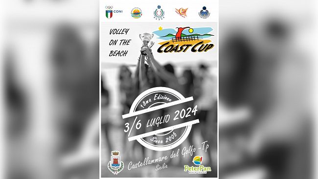 Torna la Coast Cup: 18^ edizione, dal 3 al 6 luglio, alla spiaggia Playa di Castellammare del Golfo