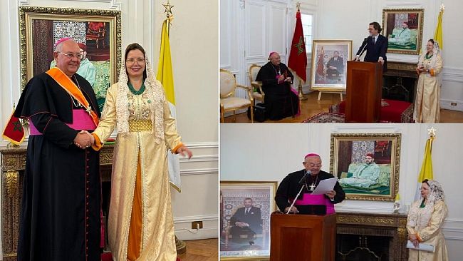 Mons. Vito Rallo riceve il più alto riconoscimento del Regno del Marocco