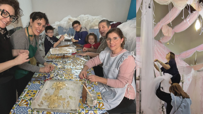 Campobello, la Pro Loco allestisce l'altare di San Giuseppe a palazzo Accardi 