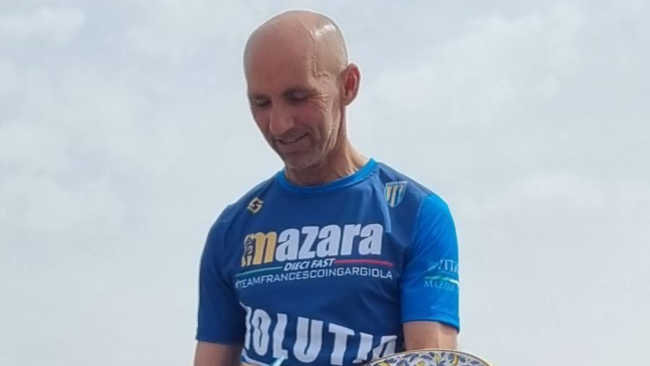 Il mazarese Pietro Paladino si classifica 1° assoluto nella mezza maratona della Concordia