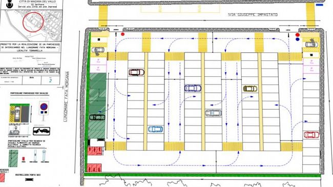 Al via la realizzazione del nuovo parcheggio d’interscambio a Tonnarella