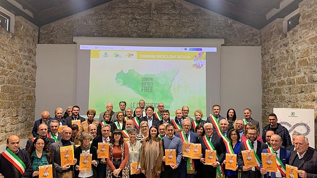 Legambiente Sicilia, presentato il dossier Comuni Ricicloni. Premiati i 98 Comuni Rifiuti Free