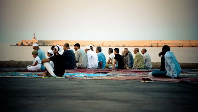 La fine del Ramadan a Mazara del Vallo, il fotoreportage di Roberto Rubino.