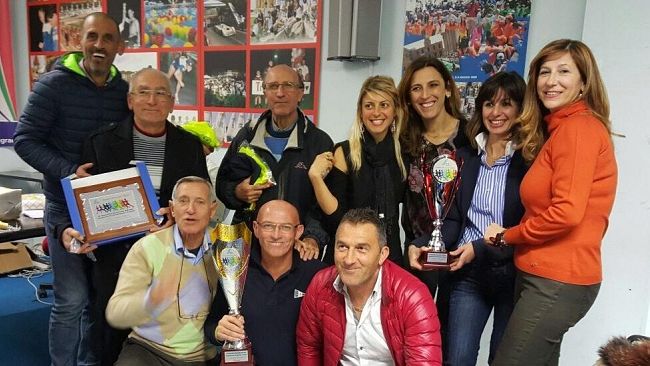 Gran Prix Provinciale di corsa su strada e cross, premiazione degli atleti.