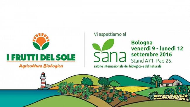 Sana 2016: tutte le novità dell’azienda biologica marsalese I Frutti del Sole