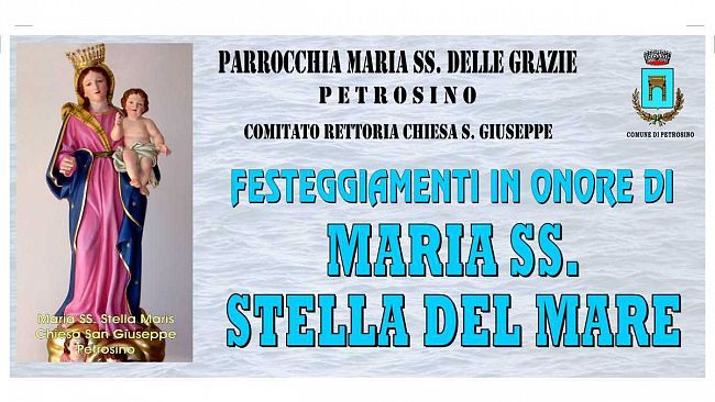 Nel weekend a Petrosino i festeggiamenti in onore di Maria Ss. Stella del Mare