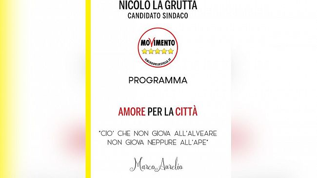 M5S, La Grutta presenta il programma per la città di Mazara del Vallo e inaugura il sito internet dedicato alla campagna elettorale