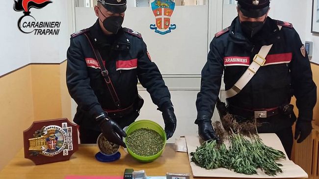 Castelvetrano. Coppia arrestata dai carabinieri per stupefacenti
